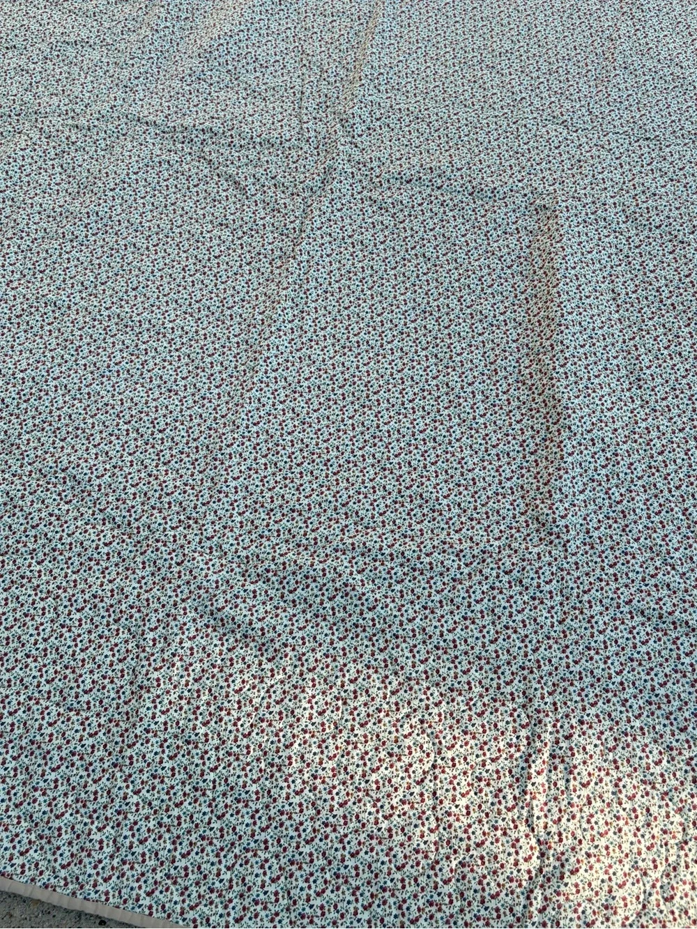 Vintage seeing stars pattern quilt by streetwater large throw patchwork blanket